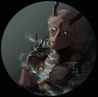 'Kestrel Token' ( Commission, 2024 ) 'Kestrel Token' ( Commission, 2024 )
